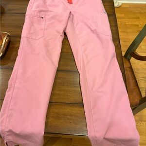 Figs Pink Technical Collection Pants